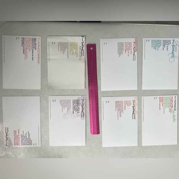 Mac cosmetics promo post cards . Early 2000’s - Picture 4 of 4